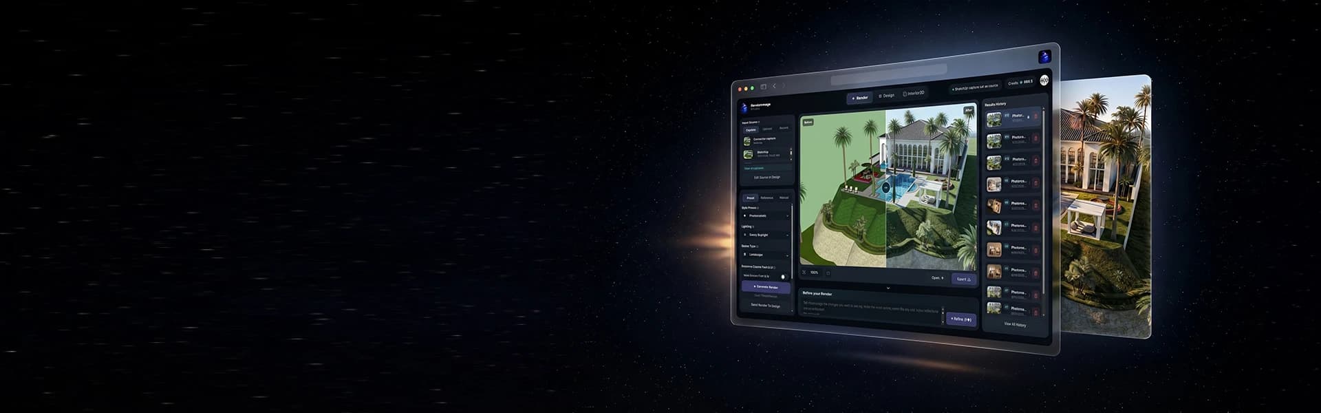 RenderMage AI Studio Header